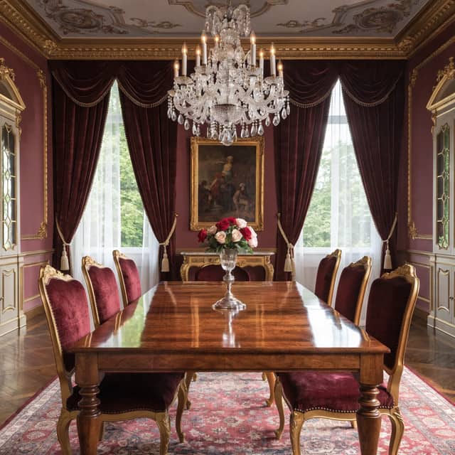 Baroque AI kitchen design style