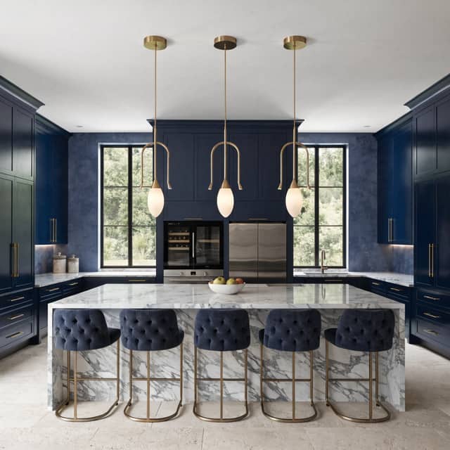 Contemporary AI kitchen design style