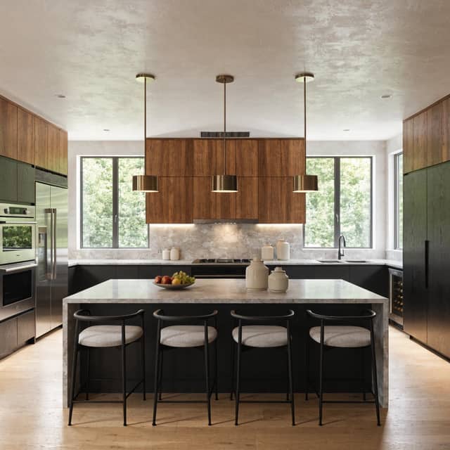 Modern AI kitchen design style